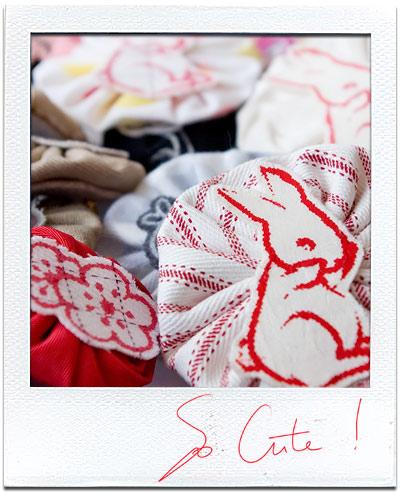 Broches Yoyo Lapinou signés Zabelou !