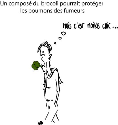 Du brocoli contre la cigarette ?