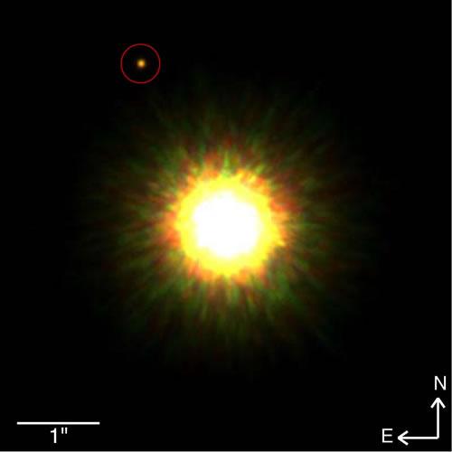 Première photo dune exoplanète autour dune étoile semblable au Soleil