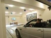 Invention machine range voitures parking souterrain