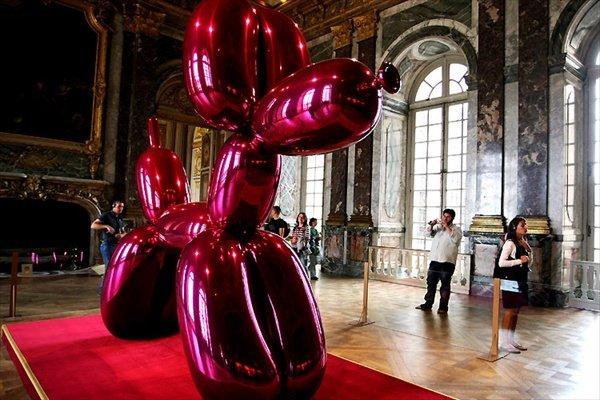 Jeff Koons à Versailles