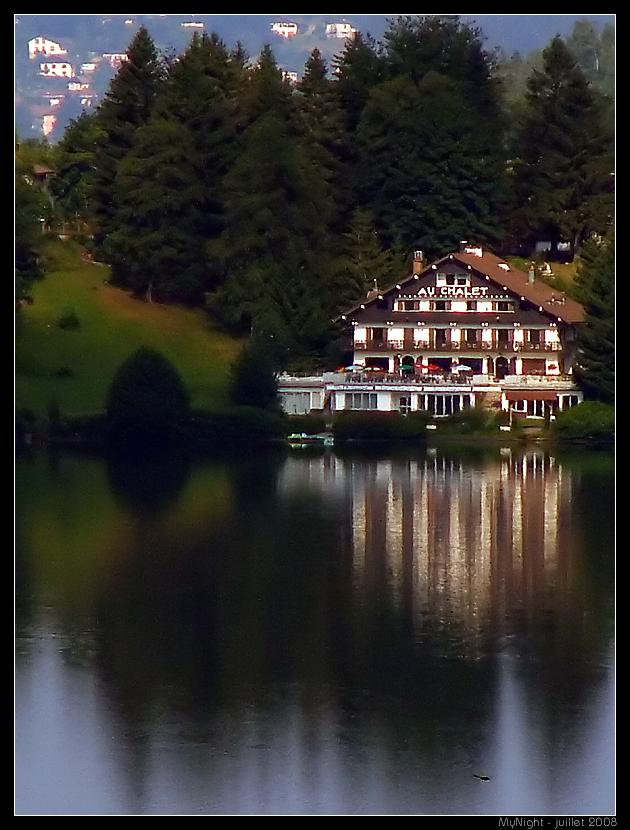 Le lac de Gérardmer (Vosges)