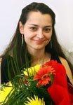 la nouvelle championne du monde d'échecs, Alexandra Kosteniuk