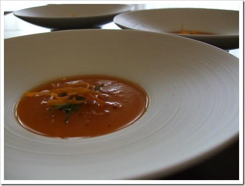 soupe courge orange