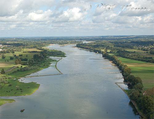 loire survol vue aérienne