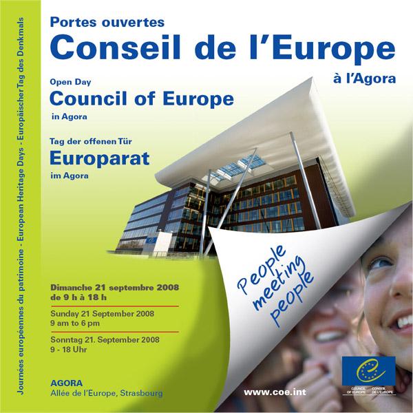 Portes ouvertes à l'Agora du Conseil de l'Europe