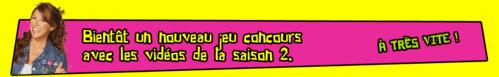 New: Bientôt un nouveau jeu concours avec les vidéos de la saison 2