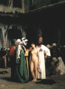 “Le marché aux esclaves” : guerre, prostitution et création