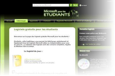 Les cadeaux de Microsoft pour les étudiants