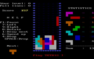 Tetris version 3.12