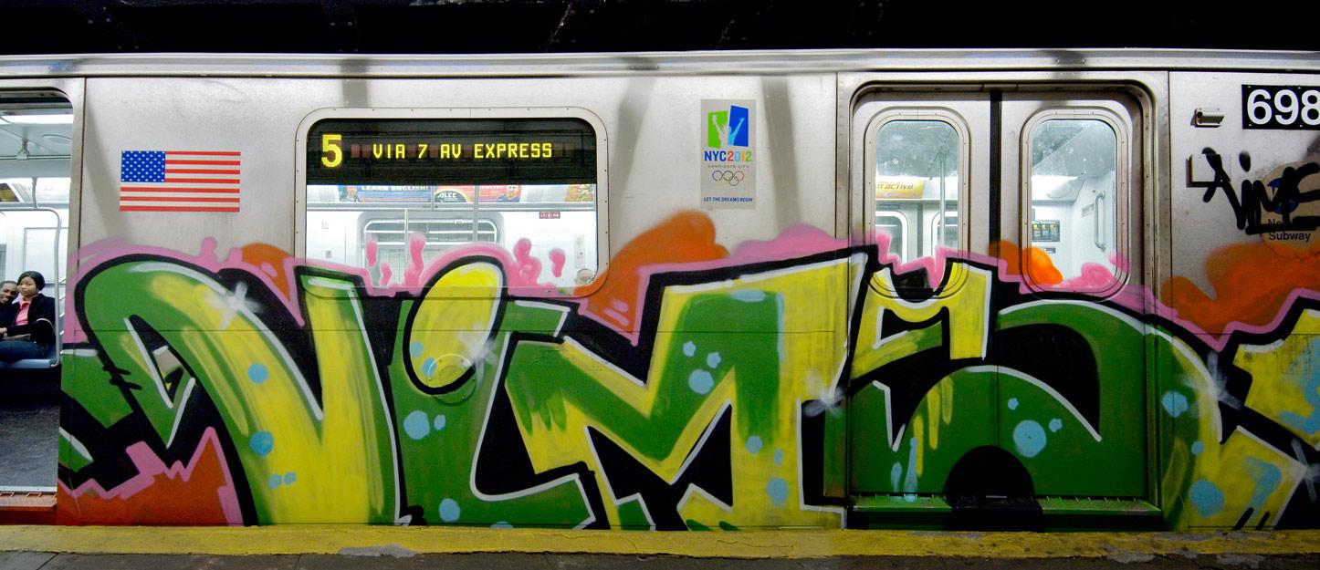 Train à New York