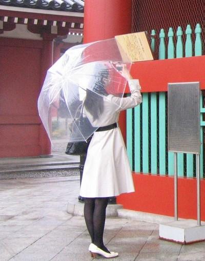 Parapluie transparent - 18 euros chez Larkanciel