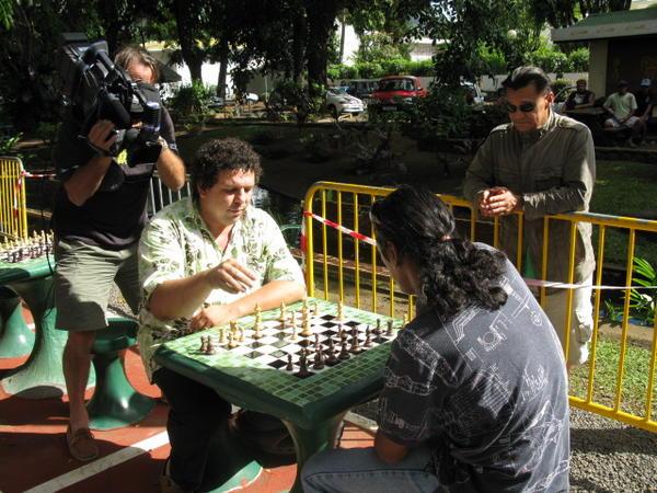 les Echecs à Tahiti: Le parc de Bougainville