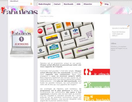 Fabuleos : un nouveau site de Cash Back avec deux fois plus de gains !