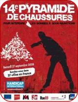 Des Pyramides de Chaussures pour Handicap International - Samedi 27 septembre 2008