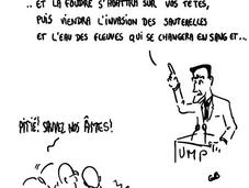 discours Nicolas Sarkozy crise peine convaincre
