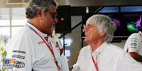 Ecclestone reporte d'un an l'arrivée du GP d'Inde