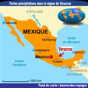 [Mexique] Fortes précipitations et inondations (province de Veracruz)
