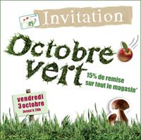 Octobre vert, Botanic attaque bien l'automne