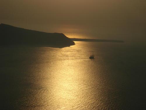 Couchers de soleil sur la mer Egée
