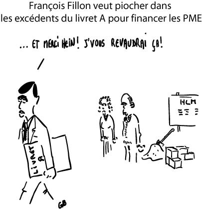 Crise : François Fillon veut piocher dans les excédents du livret A