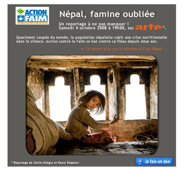 Népal, famine oubliée