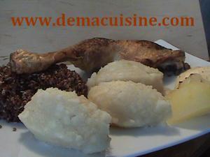 Mousseline de celeri et pomme