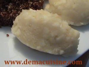 Mousseline de celeri et pomme