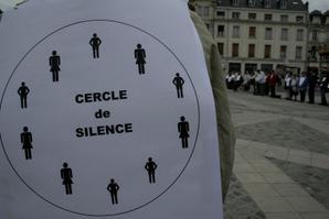 Cercle du silence aujourd'hui à Orléans