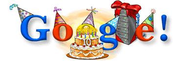 Les 10 ans de Google
