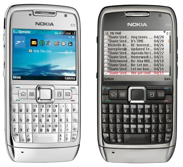 Nokia E71.