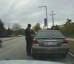 vidéo arrestation excès de vitesse marche arrière