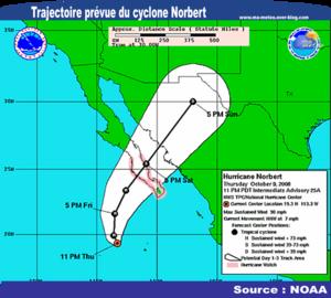 [Cyclone Norbert] La Basse-Caroline du Sud en alerte (Mexique, La Paz)
