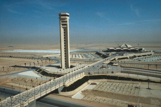 King Khaled aéroport international, l'Arabie saoudite.