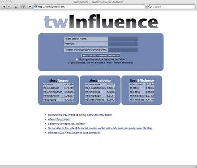 Calculer l'influence digitale Twitter