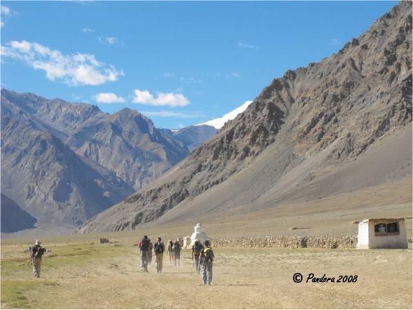 Zanskar: paysages et marcheurs