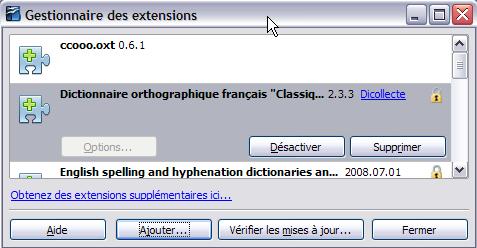 version stable française d’OpenOffice.org disponible téléchargement