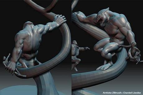 1h de Turoriaux video ZBrush in French