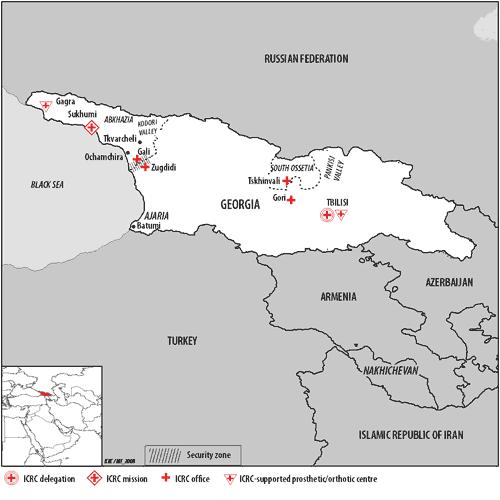 Situation humanitaire Ossétie
