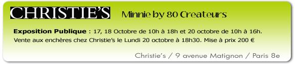 “Minnie créateurs” chez Christies