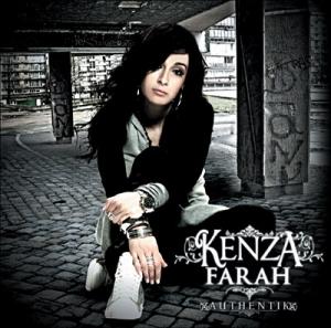 Kenza Farah, la pochette de son premier album