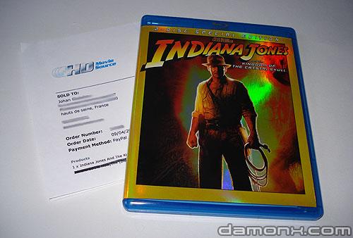 Blu Ray Indiana Jones et le Royaume du Crâne de Cristal