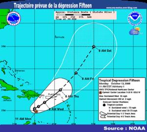 [Caraïbes] La dépression Fifteen : futur ouragan et Puerto Rico menacé