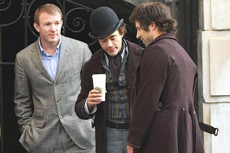 Sherlock Holmes : les premières photos du tournage !