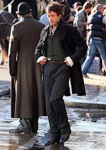 Sherlock Holmes : les premières photos du tournage !