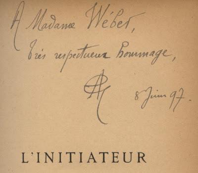 Armand CHARPENTIER : L'INITIATEUR