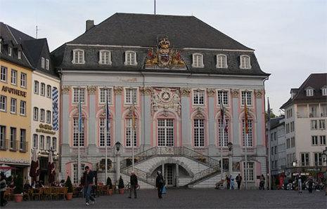 Le centre ville de Bonn