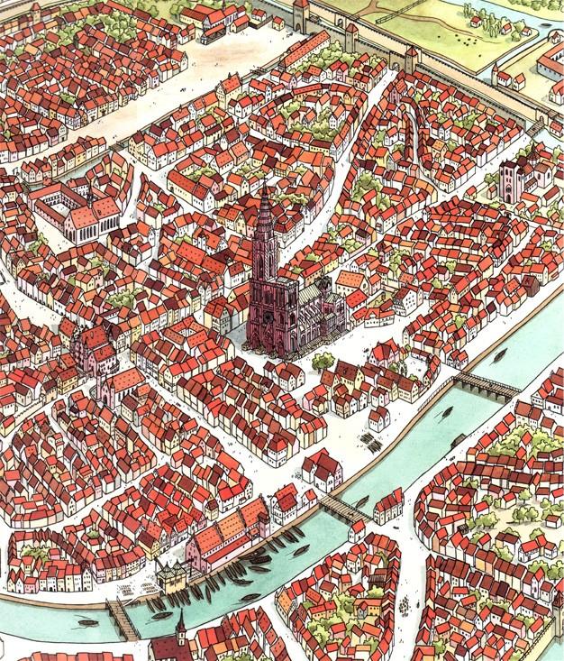 Jhen dans le Strasbourg médiéval