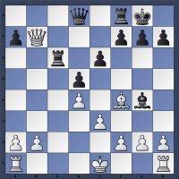 Un premier round d'observation! La position après le gain du pion 15.Dxb7
