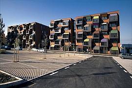 Blocs logements balcons